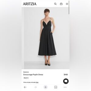 Aritzia Babaton Encourage Poplin Dress Size M